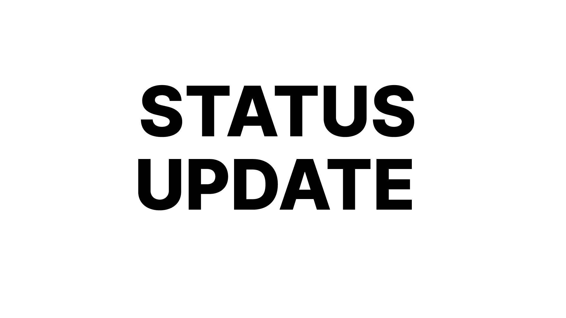 Status Update 09.12.2024