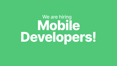 We're hiring: Mobile Developer (React Native)(m/f/d, 10–40 hrs/week, 0-100% Remote)